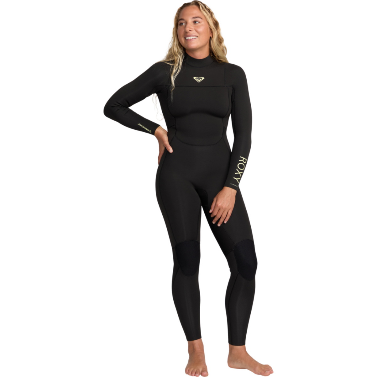 2026 Roxy Womens Prologue+ 3/2mm Back Zip Wetsuit 26BW213514 - Black